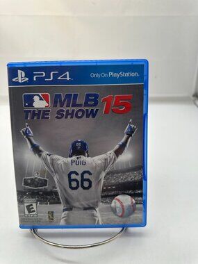EUC PS4 MLB The Show 15 Play Station Gaming Game Disc E Rating ESRB Baseball